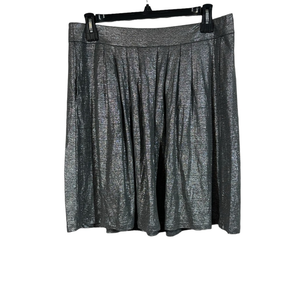 NWT Eileen Fisher Gray Charcoal Skirt with Pockets | Size L